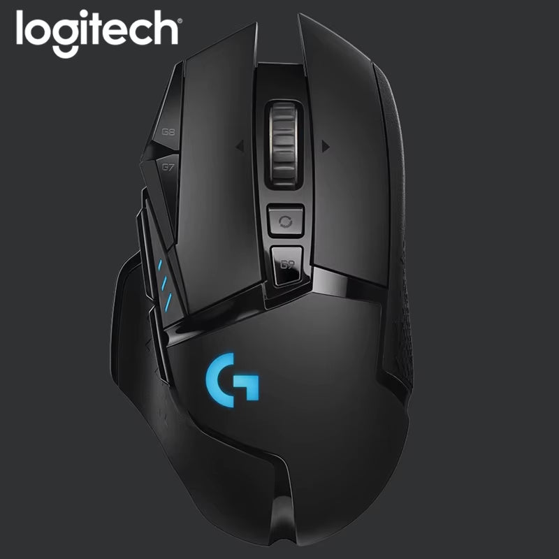 G502 HERO LIGHTSPEED Wired/Wireless Gaming Mouse with 2.4GHz Wireless Connectivity, HERO Sensor, 25600 DPI, and RGB Lighting for E-Sports Gamers