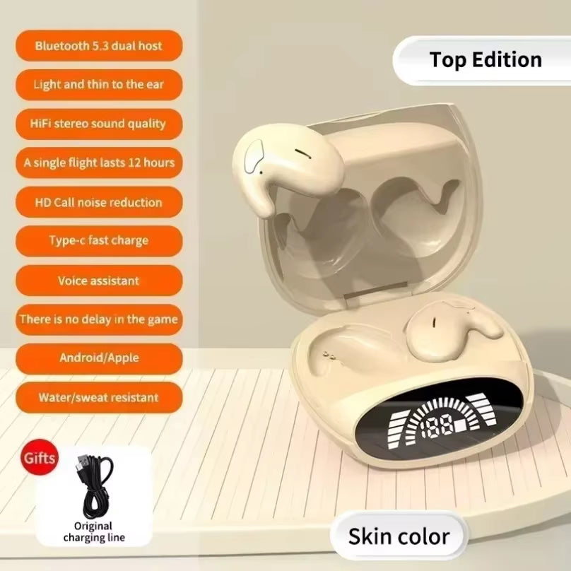 Waterproof Wireless Bluetooth 5.3 Headsets Mini