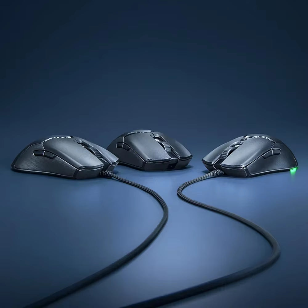 Viper Mini Gaming Mouse - 8500 DPI Optical Sensor, Chroma RGB, Lightweight Wired Design with SPEEDFLEX Cable for Gamers