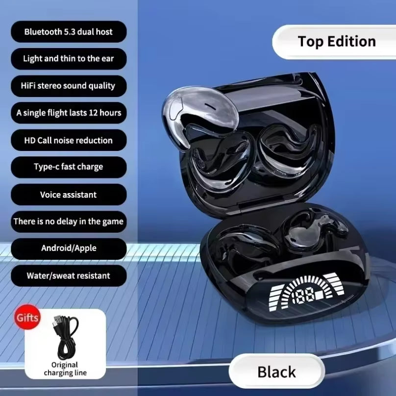 Waterproof Wireless Bluetooth 5.3 Headsets Mini