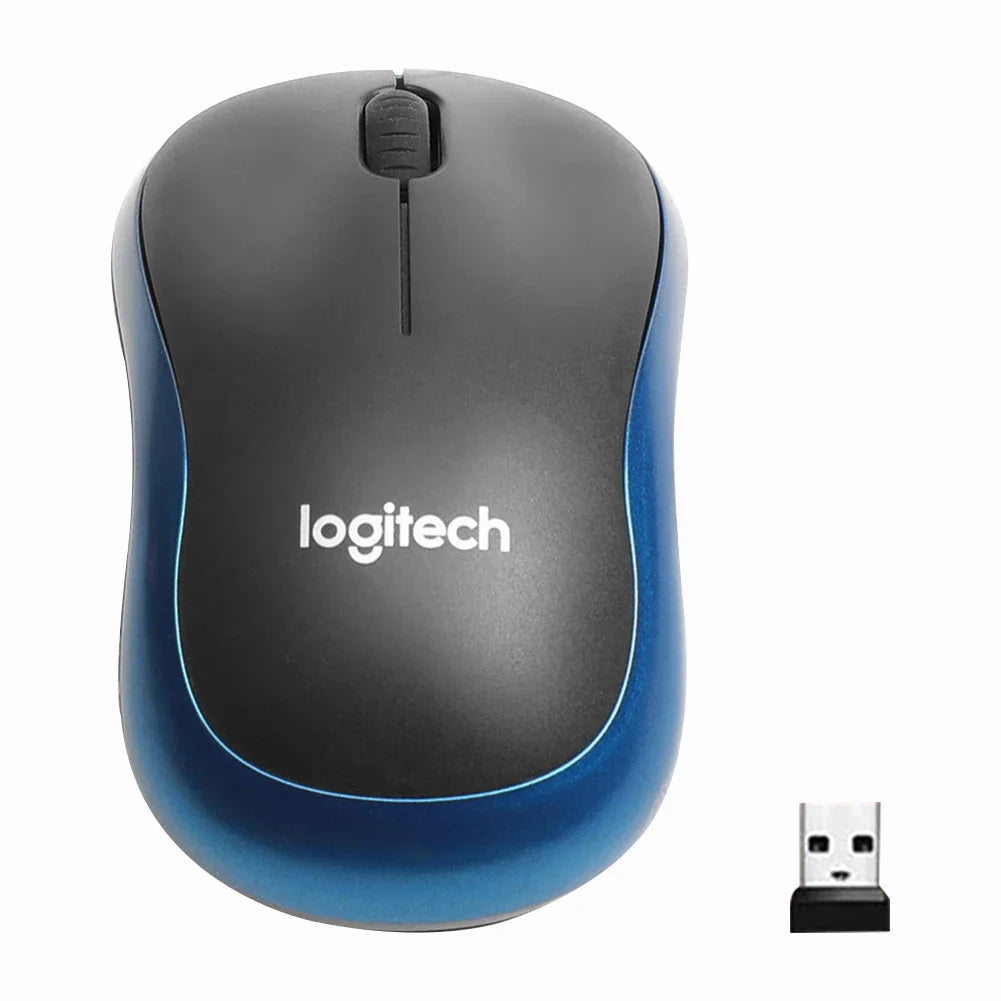 M185 Wireless Mouse 1000DPI 2.4Ghz Optical Ergonomic Design Desktop Office Gaming Mini Portable Energy-Saving Mouse