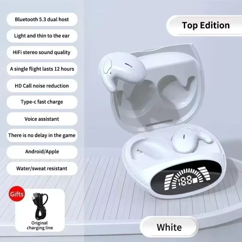 Waterproof Wireless Bluetooth 5.3 Headsets Mini