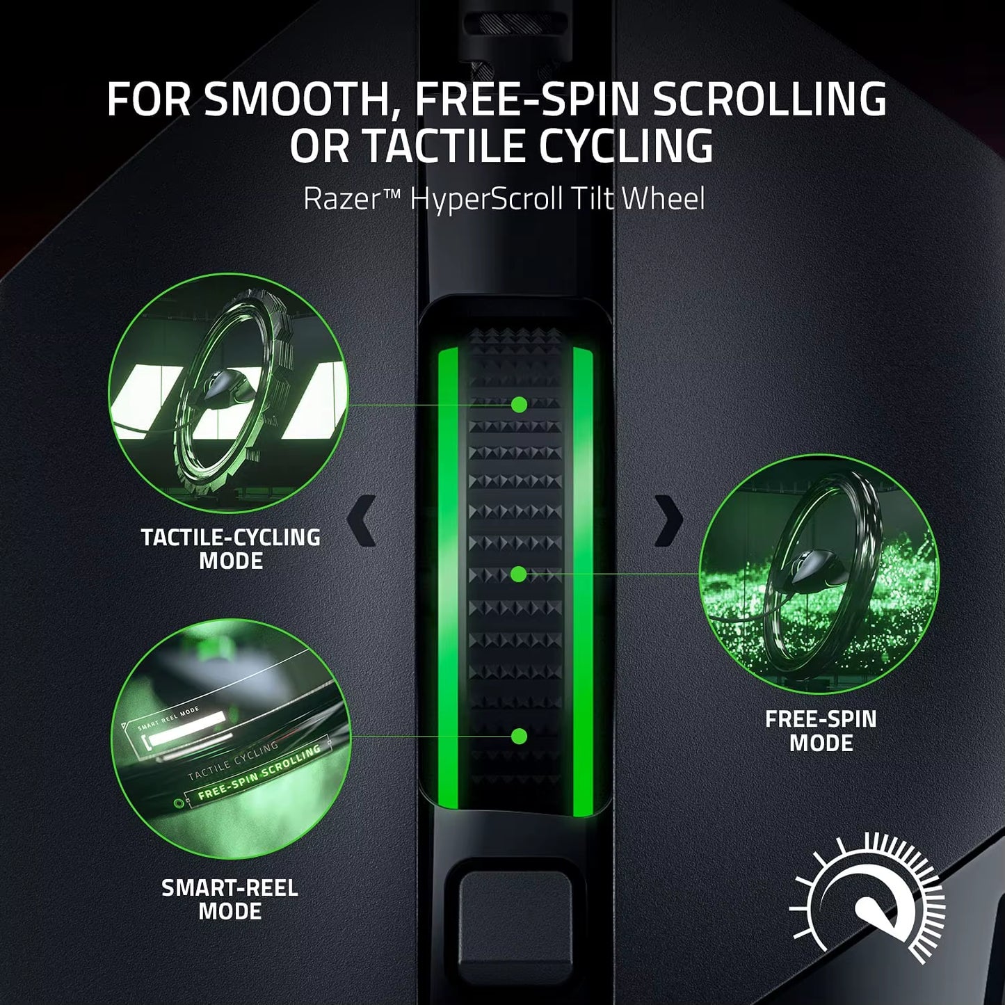 Basilisk V3 Ergonomic Gaming Mouse with Customizable Features, Chroma RGB Lighting, and 26K DPI Optical Sensor
