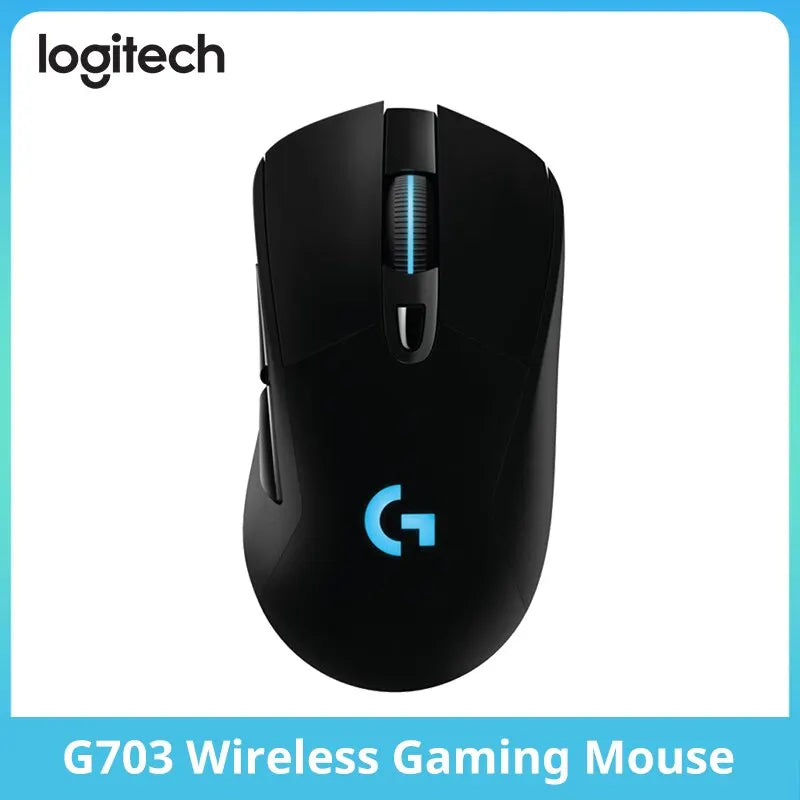G703 Hero Wireless Gaming Mouse with RGB Backlighting and Custom Macros for Esports
