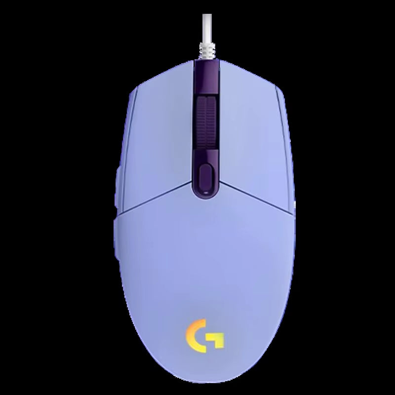 (G) G102 Gaming Mouse RGB Mouse Lightweight Design 200-8000DPI G102 Second Generation Ergonomic Mouse Computer Mouse