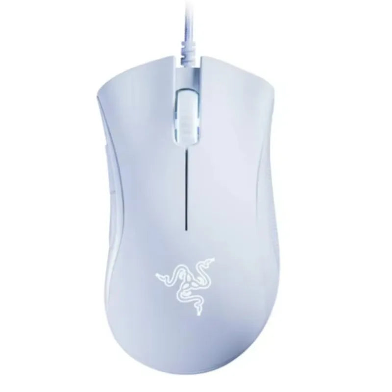 DeathAdder Essential Wired Gaming Mouse with 6400 DPI Optical Sensor and Five Programmable Buttons for PC and Laptop Gamers