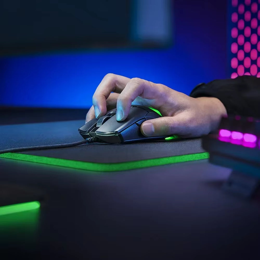 Viper Mini Gaming Mouse - 8500 DPI Optical Sensor, Chroma RGB, Lightweight Wired Design with SPEEDFLEX Cable for Gamers