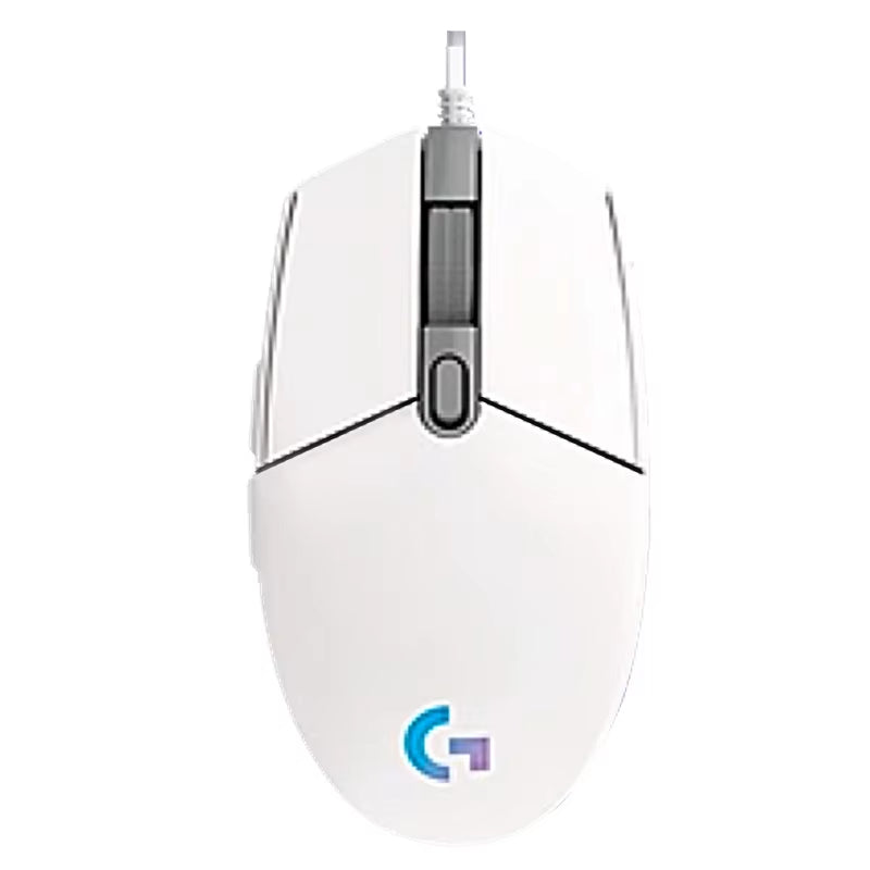(G) G102 Gaming Mouse RGB Mouse Lightweight Design 200-8000DPI G102 Second Generation Ergonomic Mouse Computer Mouse