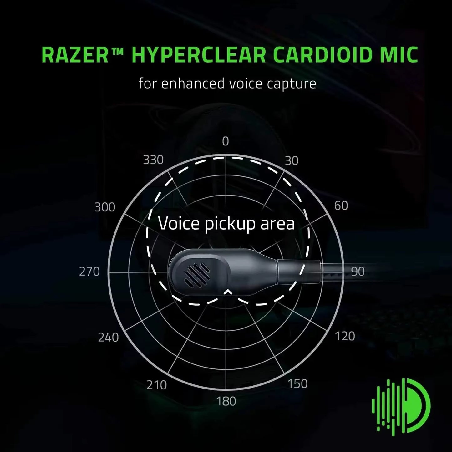 Blackshark V2 X Wired Esports Headset with Advanced Passive Noise Cancellation, 7.1 Surround Sound, and Hyperclear Cardioid Microphone