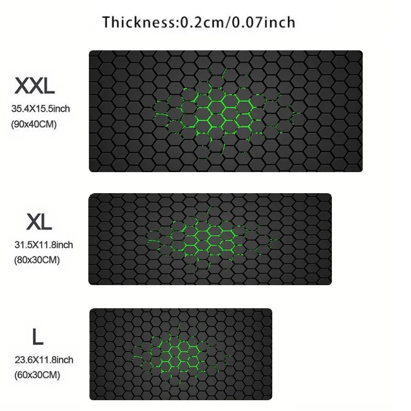 Hexagon Mousepad Computer New XXL Mousepads 