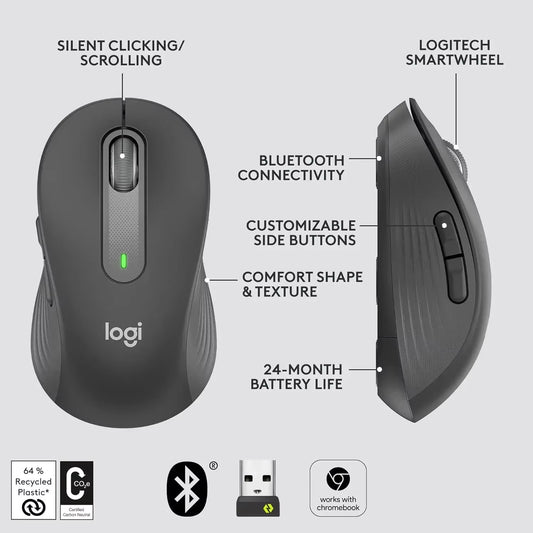 M650 M650L Wireless Bluetooth Silent Mouse Advanced Optical Programmable Buttons Mice