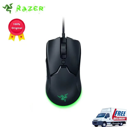 Viper Mini Gaming Mouse - 8500 DPI Optical Sensor, Chroma RGB, Lightweight Wired Design with SPEEDFLEX Cable for Gamers