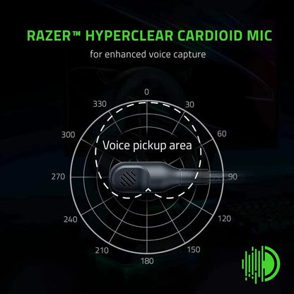 Blackshark V2 X Wired Esports Headset with Advanced Passive Noise Cancellation, 7.1 Surround Sound, and Hyperclear Cardioid Microphone