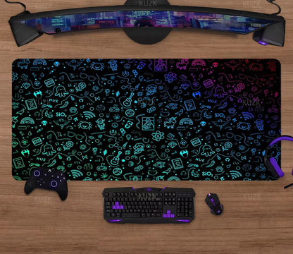 Gaming Mouse Pad Mousepad Gamer Desk Mat Large Keyboard Pad Xll Carpet Computer Table Surface for Accessories Xl Ped Mauspad
